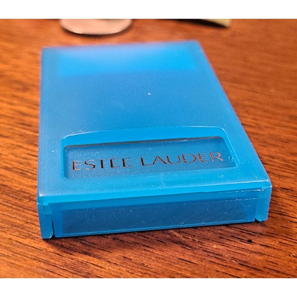 Estee Lauder GWP Blush All Day 01 POTPOURRI .09 oz Natural Cheek Color TRVL Blue - Picture 9 of 10